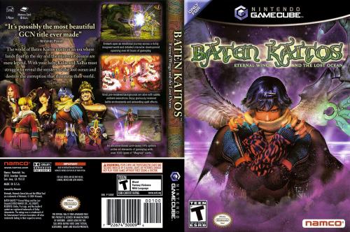 Baten Kaitos - Eternal Wings and the Lost Ocean (Disc 2) Cover - Click for full size image